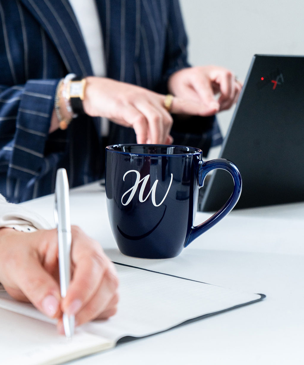 Johndrow Wealth Management logo mug